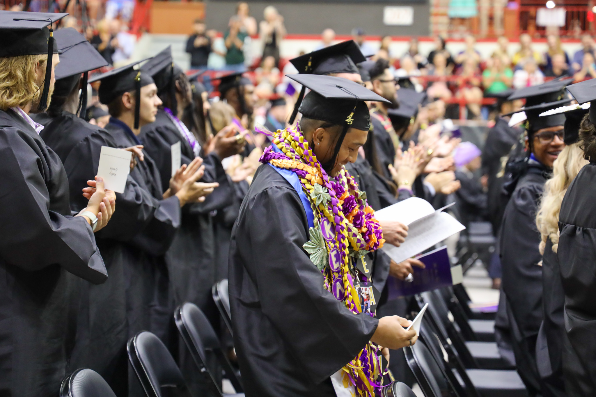 Graduates in seats