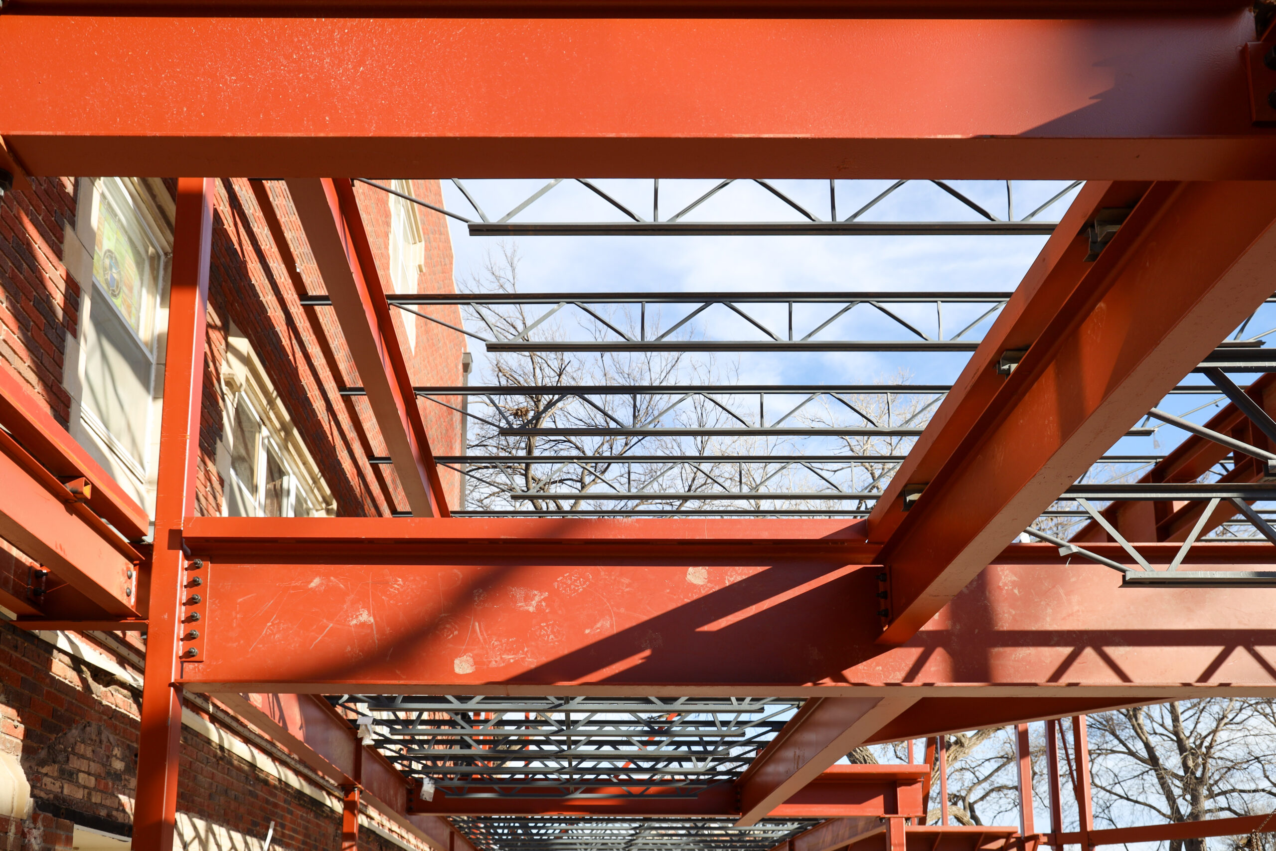 Construction on Pioneer Hall's New Entrance