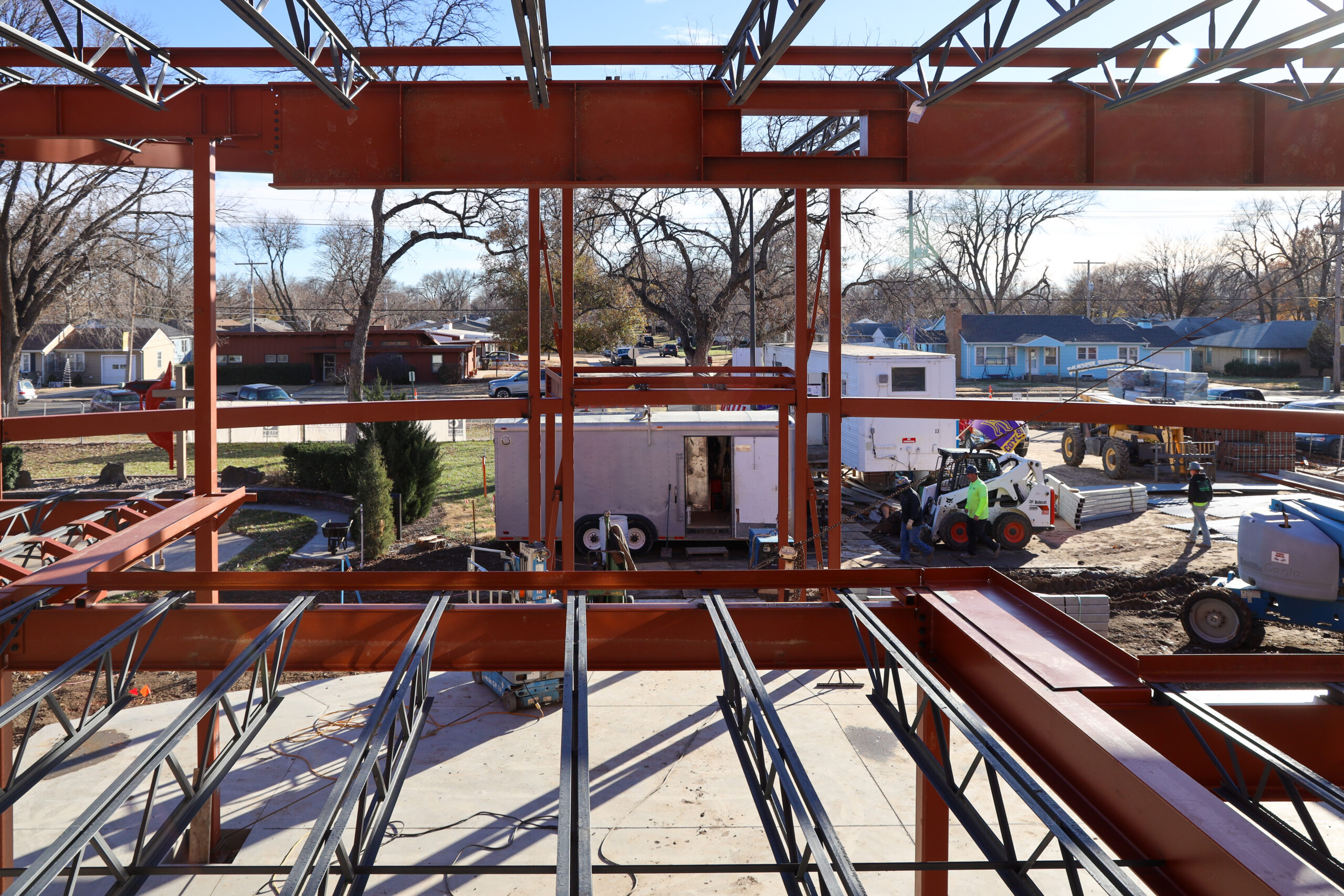 Construction on Pioneer Hall's New Entrance