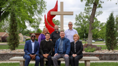 Local pastors with university leaders