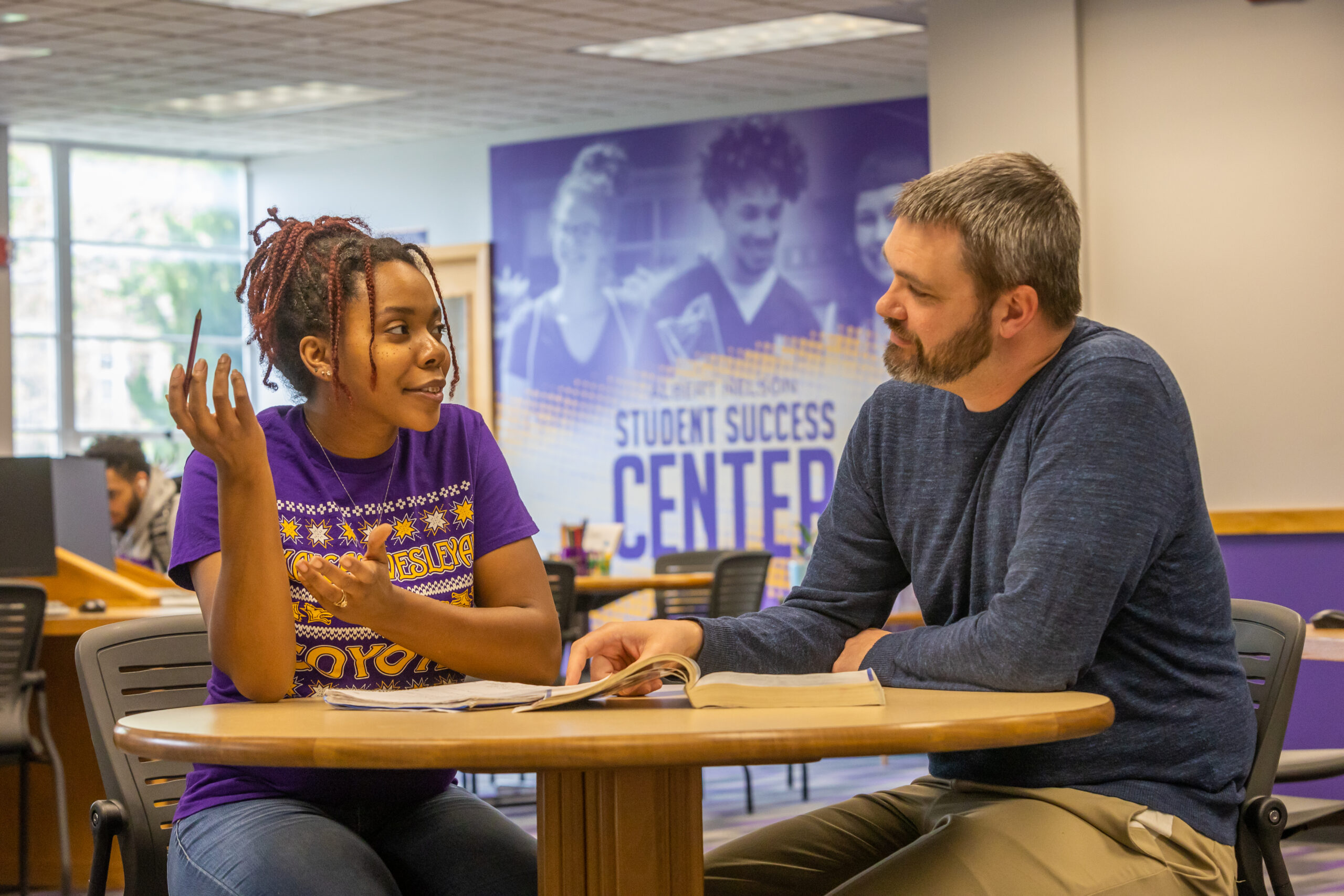 Student being tutored