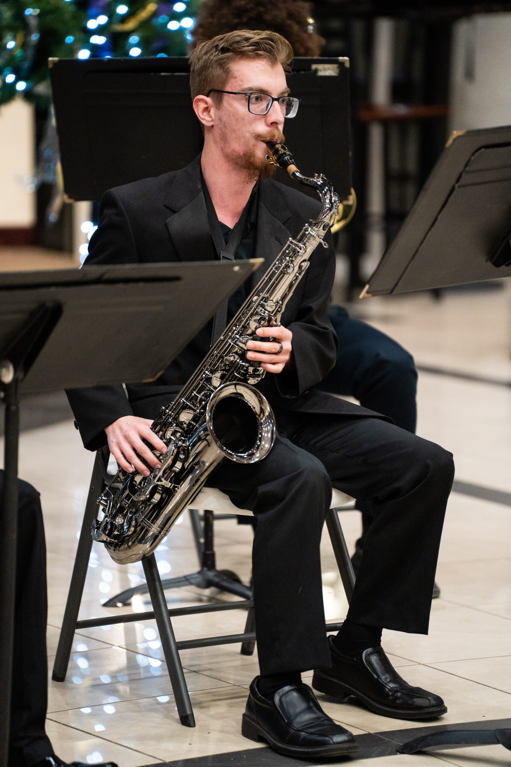 KWU saxophonist