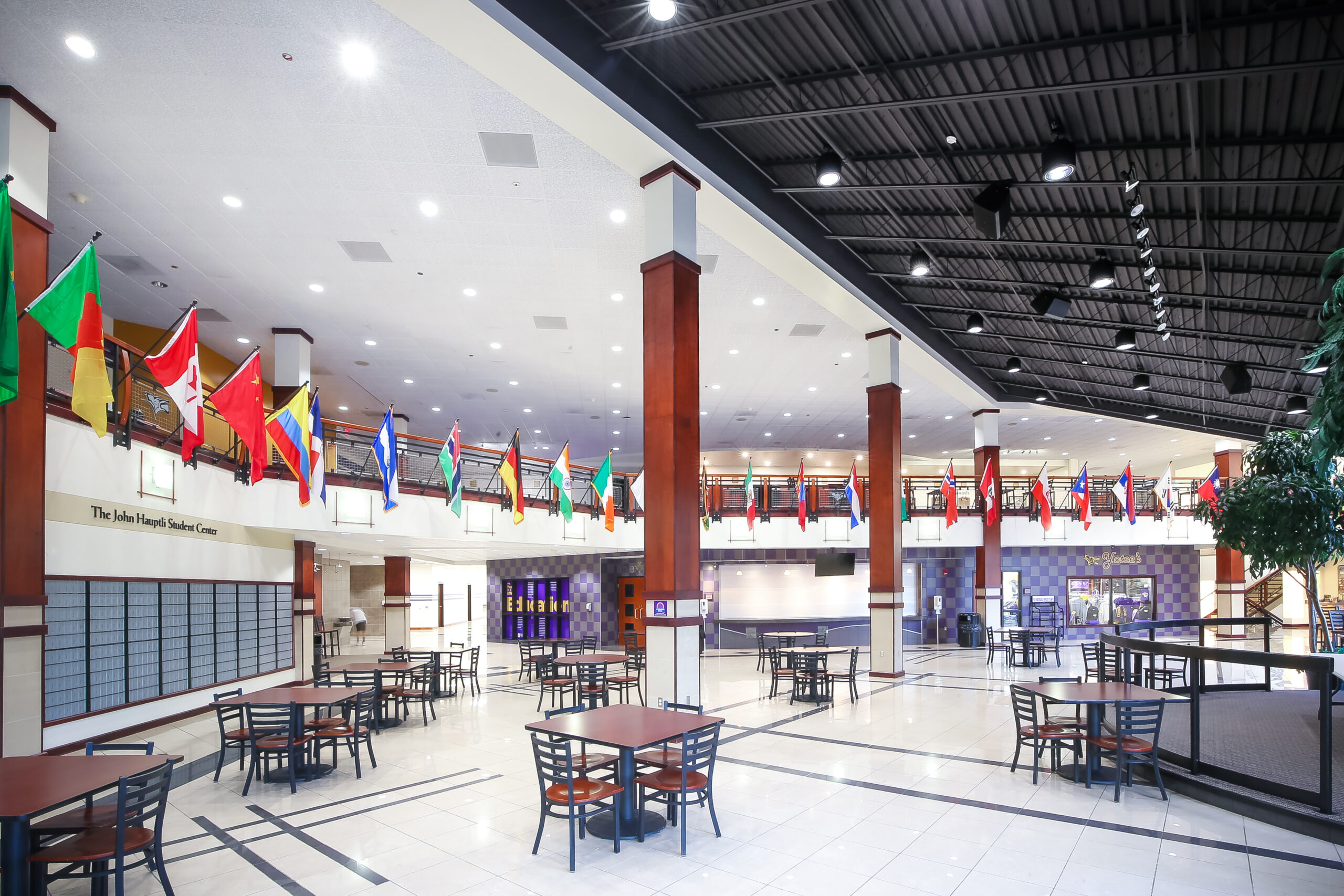 Wide view of Student Activities Center