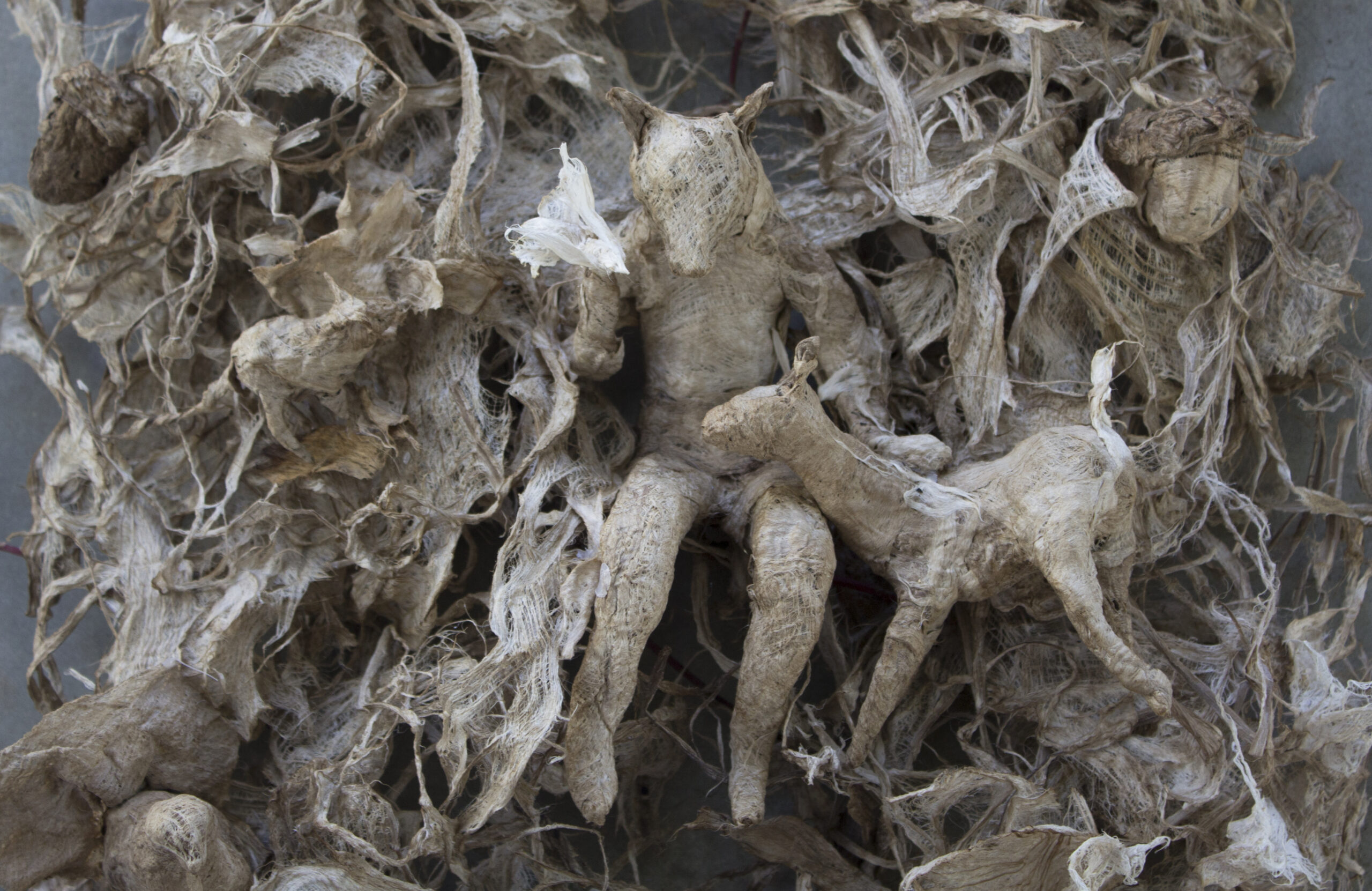 Fiber Sculptures on Display Kansas Wesleyan University