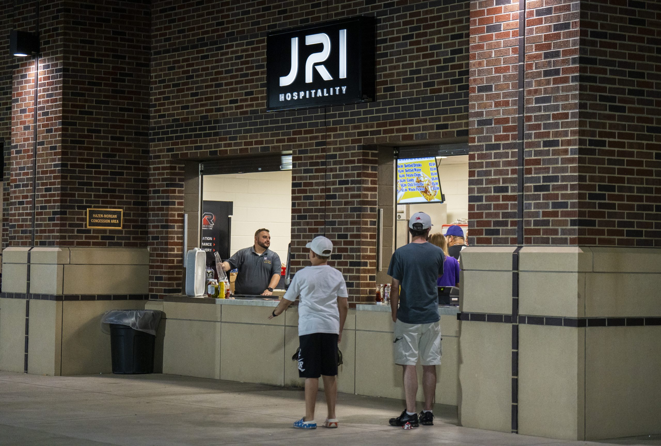 Concessions at football