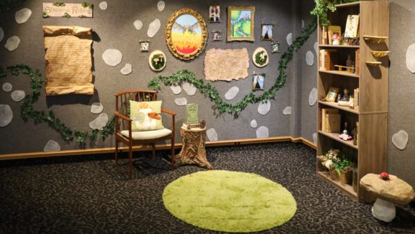 Medieval themed exhibit