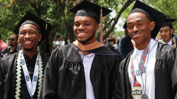 KWU student at graduation