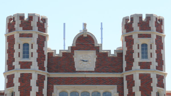 Top of Pioneer Hall