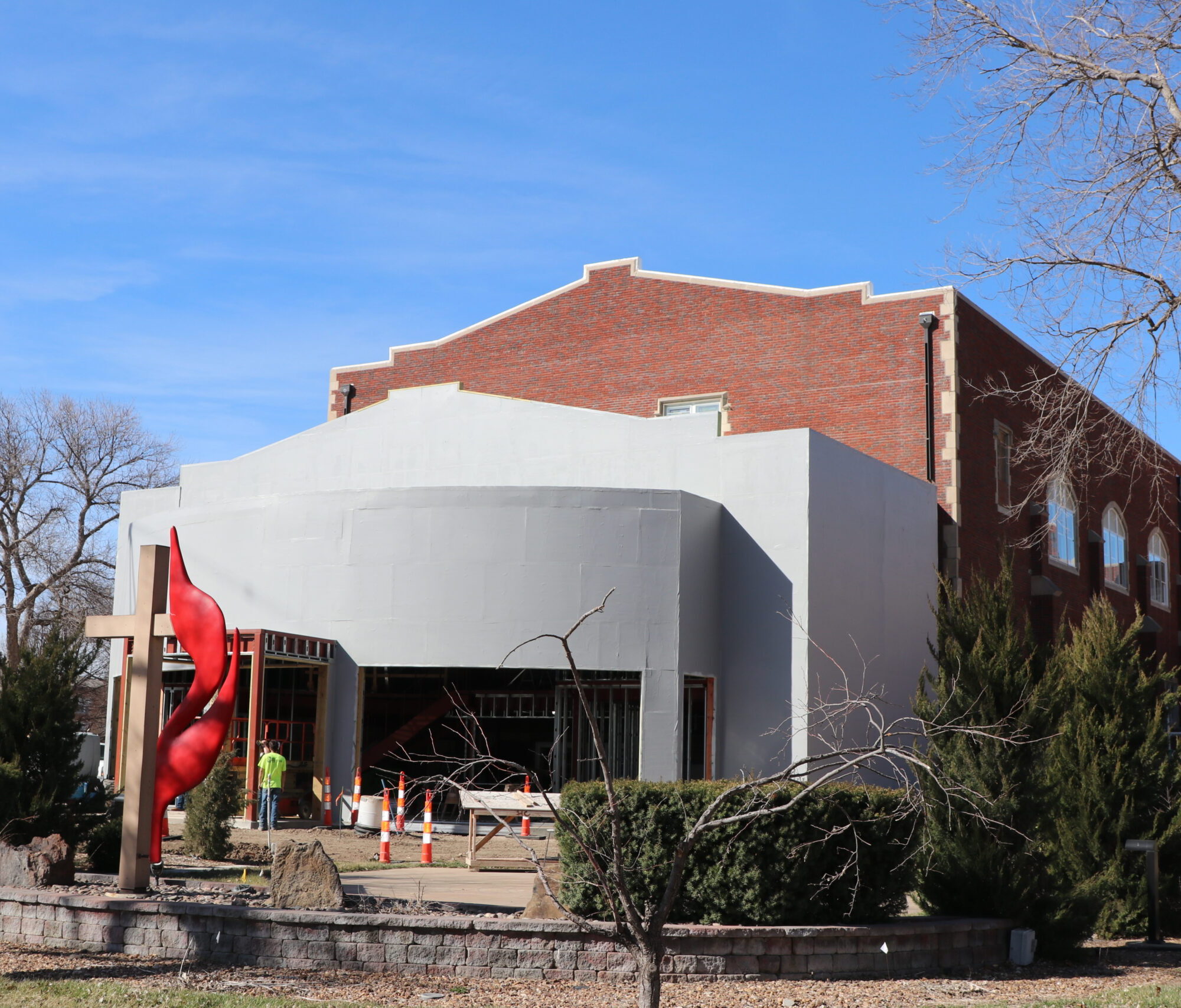 Image of Pioneer Hall Construction