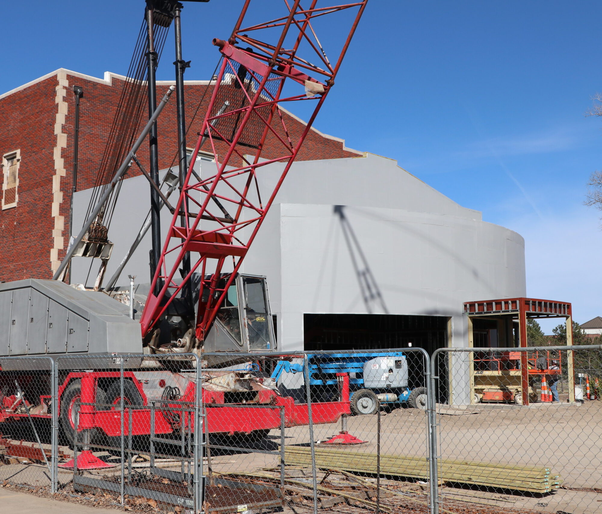 Image of Pioneer Hall Construction