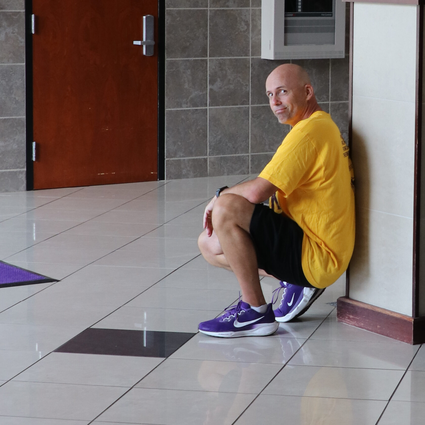 Man on floor