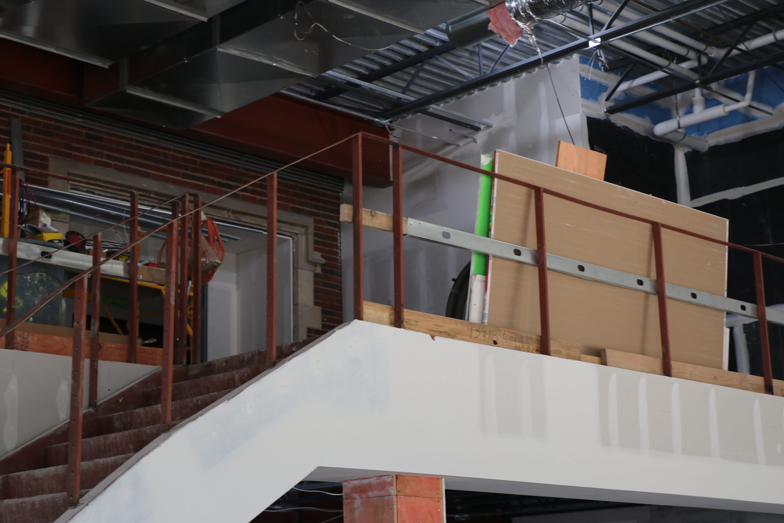 Interior construction - Bieber Hall