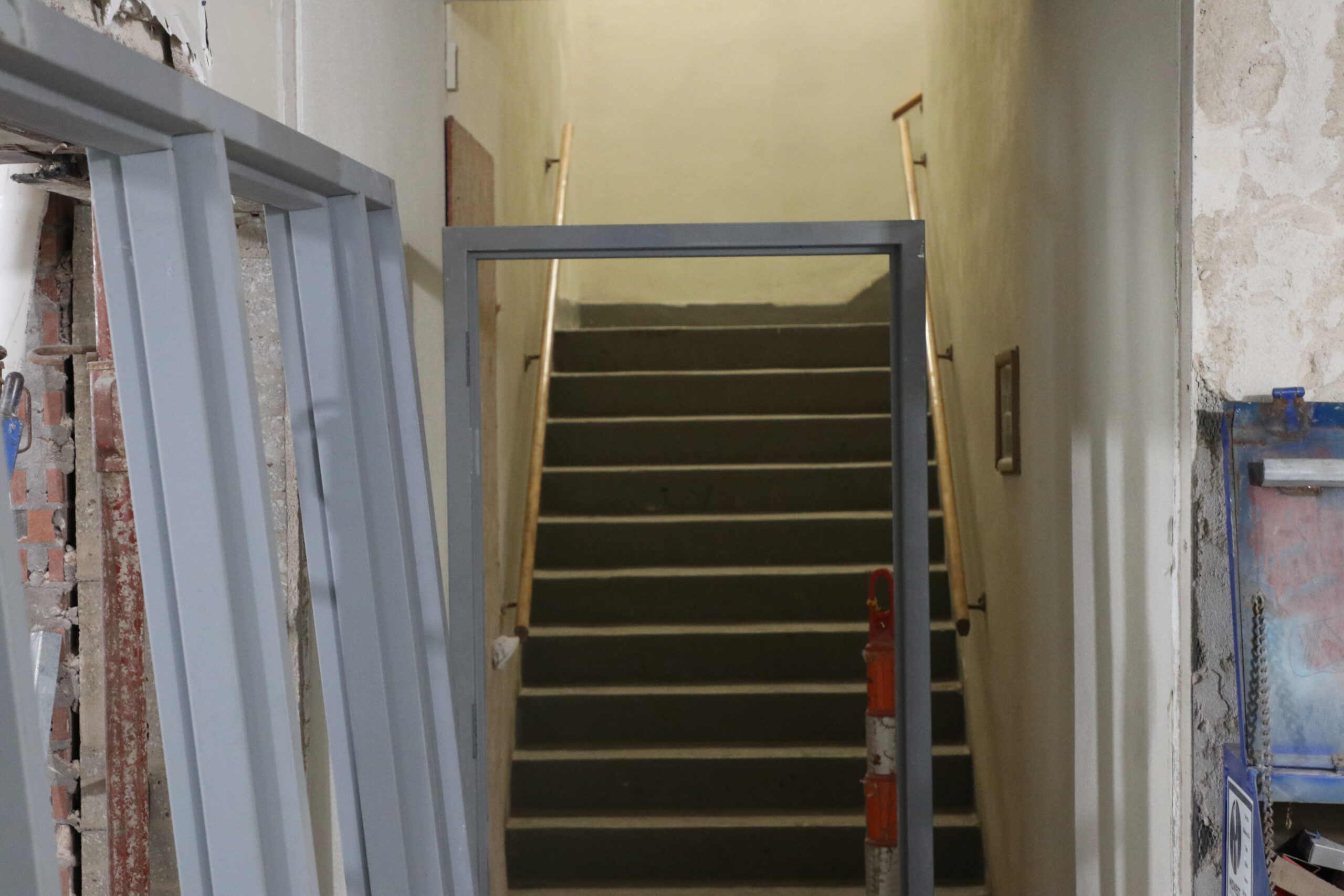 Interior stairs - Bieber Hall