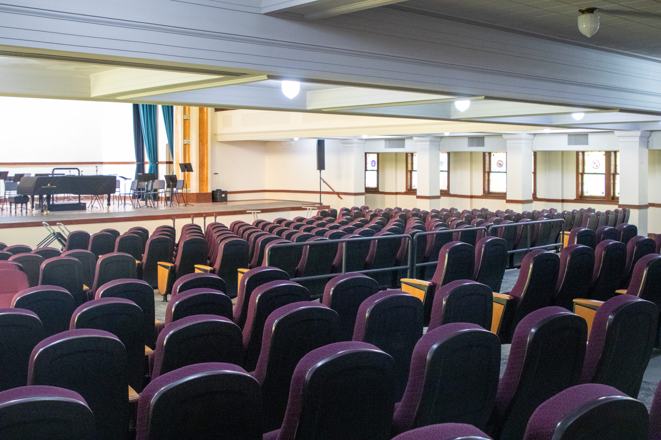 View of Sams Chapel from back row