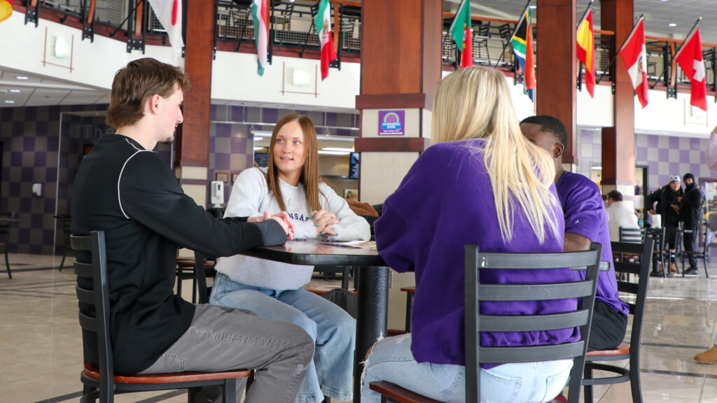 Group of students in SAC