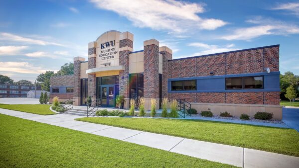 Outside of KWU Nursing Education Center