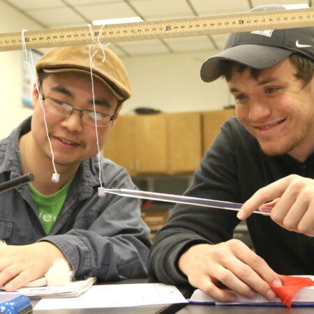 Students in class