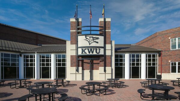 Exterior of KWU Student Activities Center