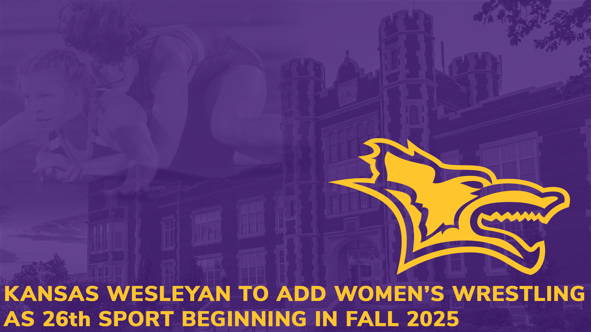 KWU to Add Women's Wrestling for Fall 2025 Kansas Wesleyan University
